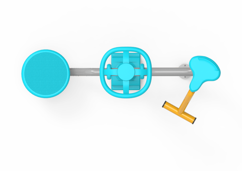 2 Li Bel Cevirme Aleti KLF-01 | Dış Mekan Spor Aletleri | Erse Kent Mobilyaları